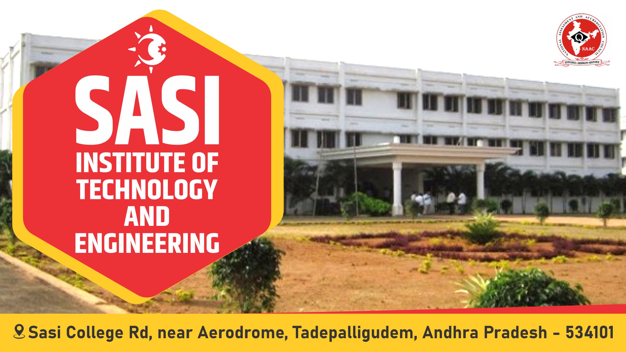 Out Side View of Sasi Institute Of Technology & Engineering